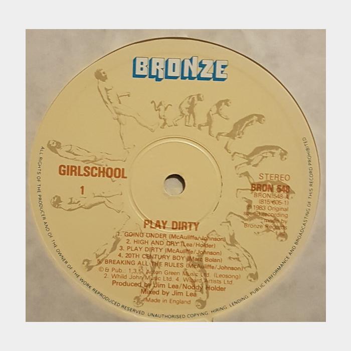 Girlschool - Play Dirty (ex+/ex)