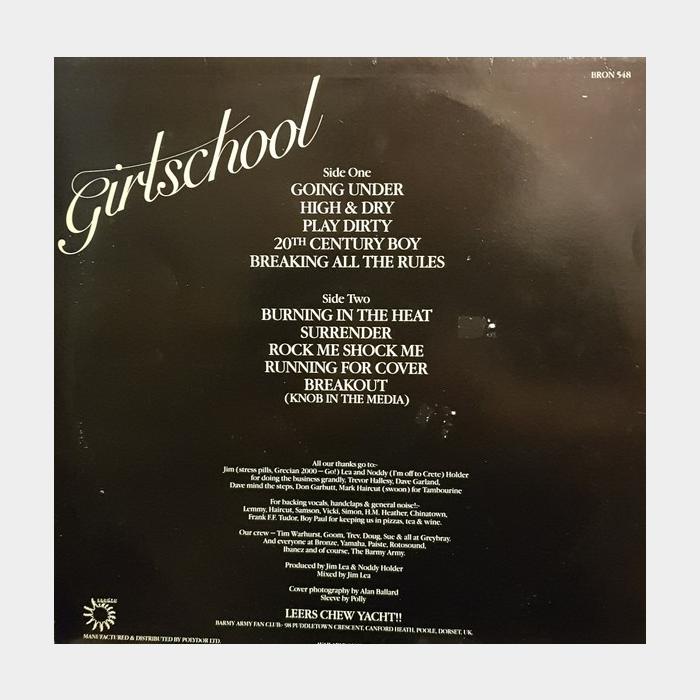 Girlschool - Play Dirty (ex+/ex)