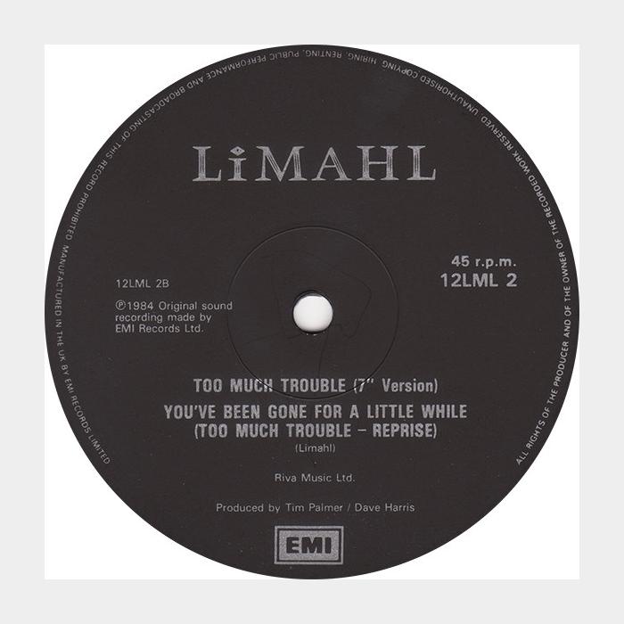 Limahl – Too Much Trouble (Lovers Heartbeat Mix) (ex/ex)