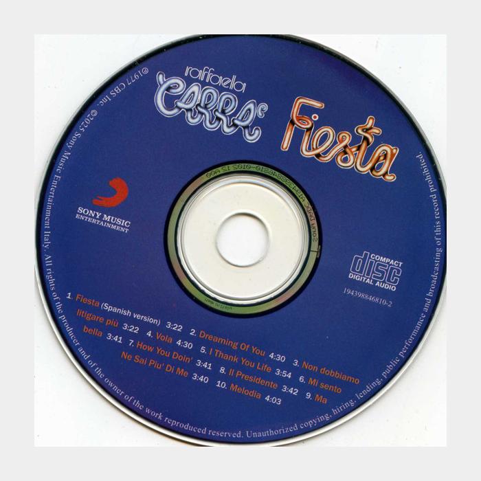 CD Raffaella Carra - Fiesta