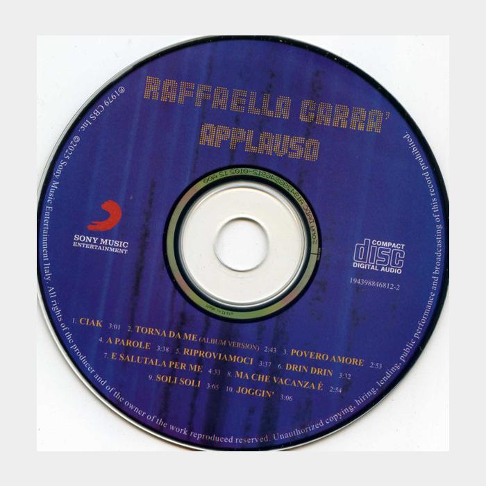CD Raffaella Carra - Applauso