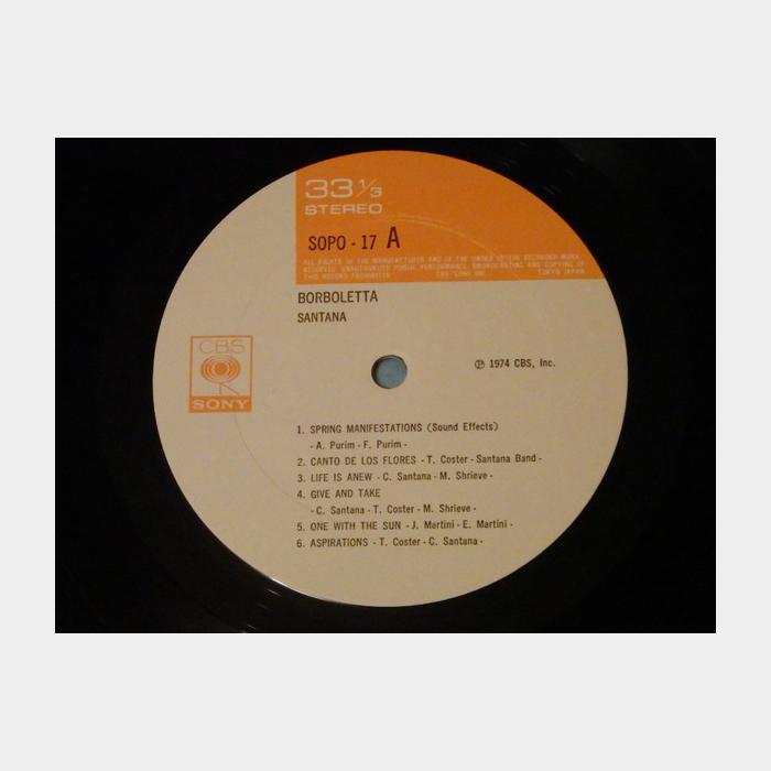 Santana - Borboletta (ex+/ex)