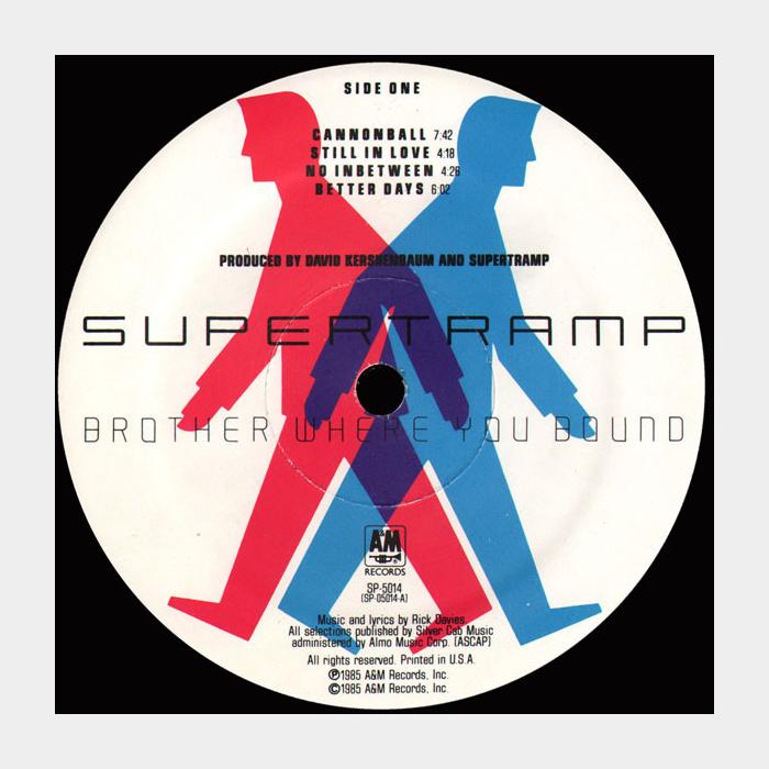 Supertramp - Brother Where You Bound (ex+/ex+)
