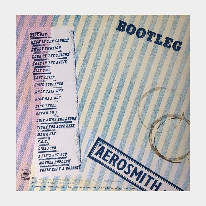 Aerosmith - Live! Bootleg 2LP (ex+/ex+)