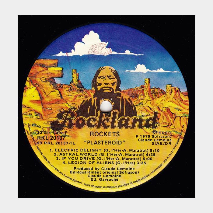 Rockets - Plasteroid (sealed, 180g)