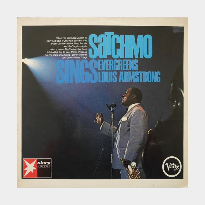 Louis Armstrong - Satchmo Sings Evergreens (ex+/ex+)