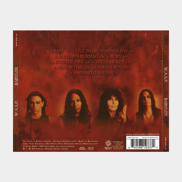 CD W.A.S.P. - Babylon