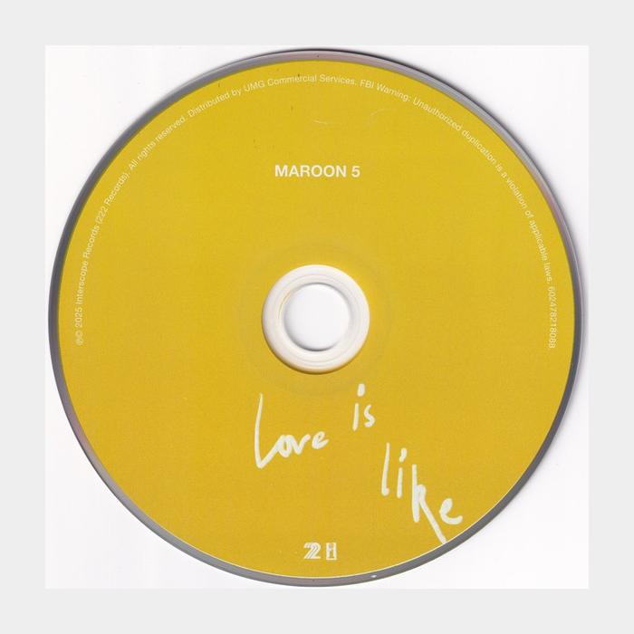 CD Maroon 5 - Love Is LIke