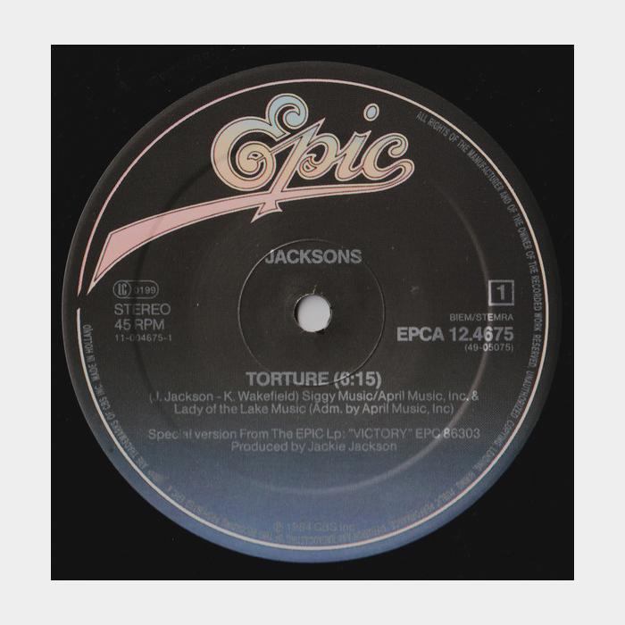 Jacksons - Torture (ex/ex)