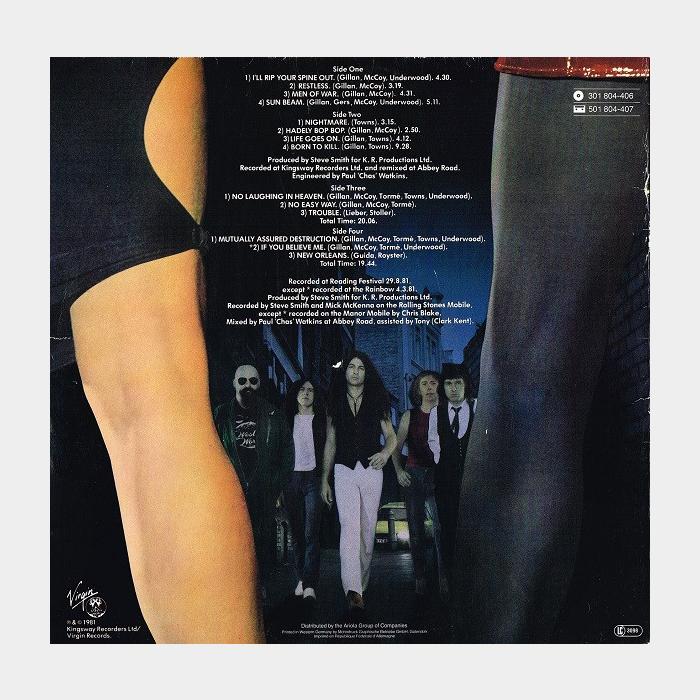 Ian Gillan - Double Trouble 2LP (ex+/ex+)