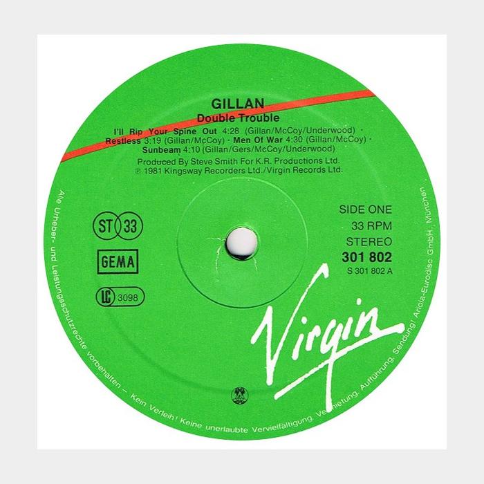 Ian Gillan - Double Trouble 2LP (ex+/ex+)