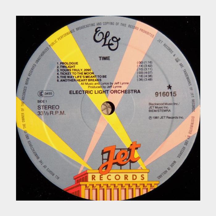 Electric Light Orchestra - Time (ex+/ex)