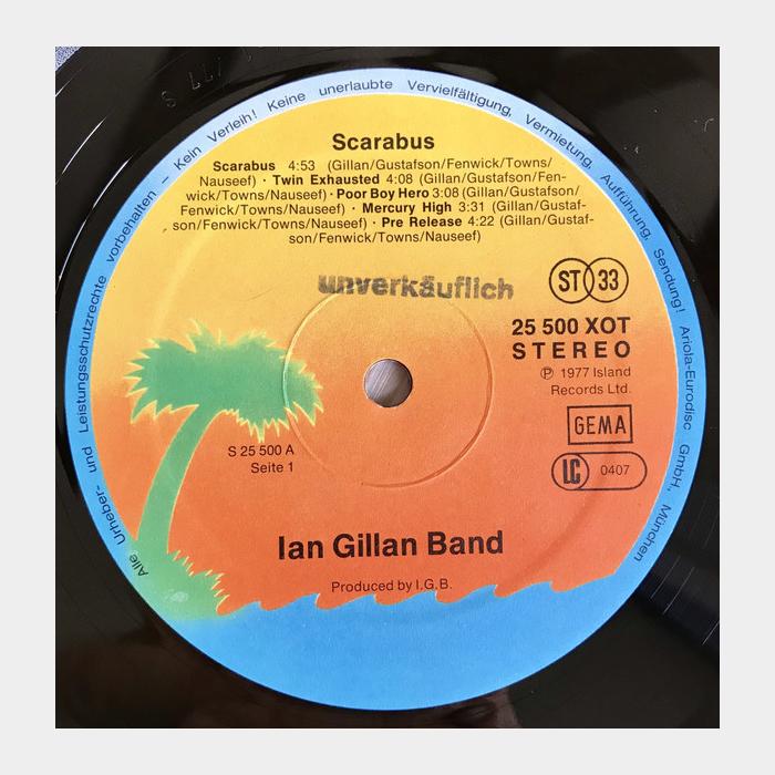 Ian Gillan Band - Scarabus (ex+/ex+)