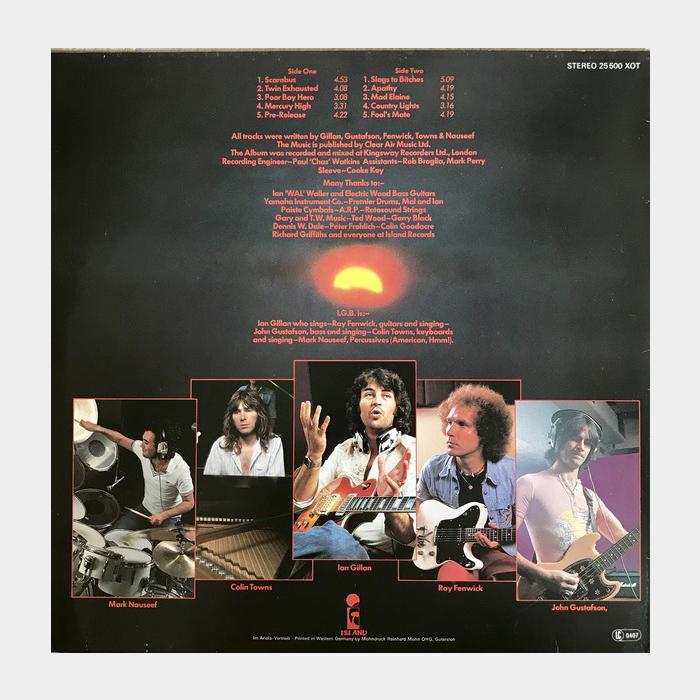 Ian Gillan Band - Scarabus (ex+/ex+)