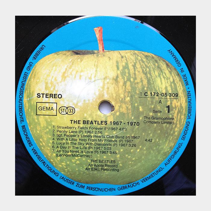 Beatles - 1967-1970 2LP (ex+/vg+)