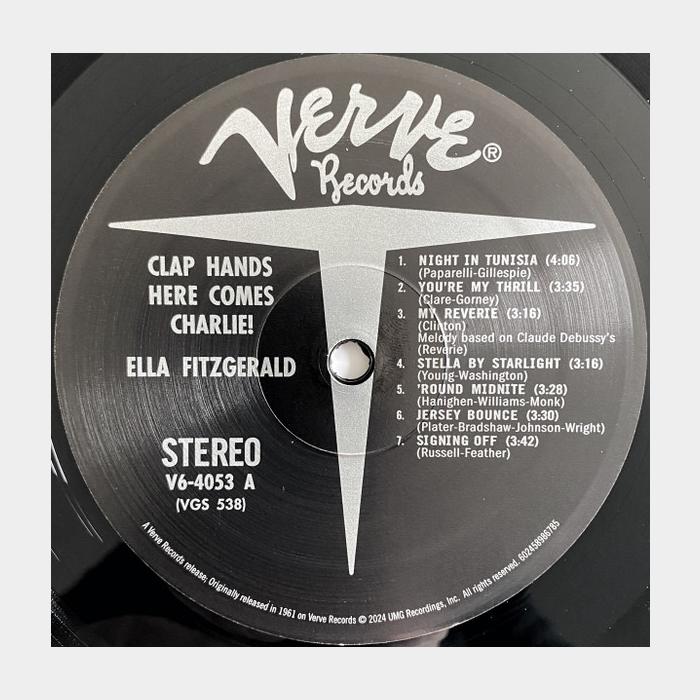Ella Fitzgerald - Clap Hands, Here Comes Charlie! (sealed, 180g, AP)