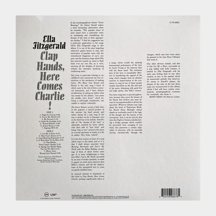 Ella Fitzgerald - Clap Hands, Here Comes Charlie! (sealed, 180g, AP)