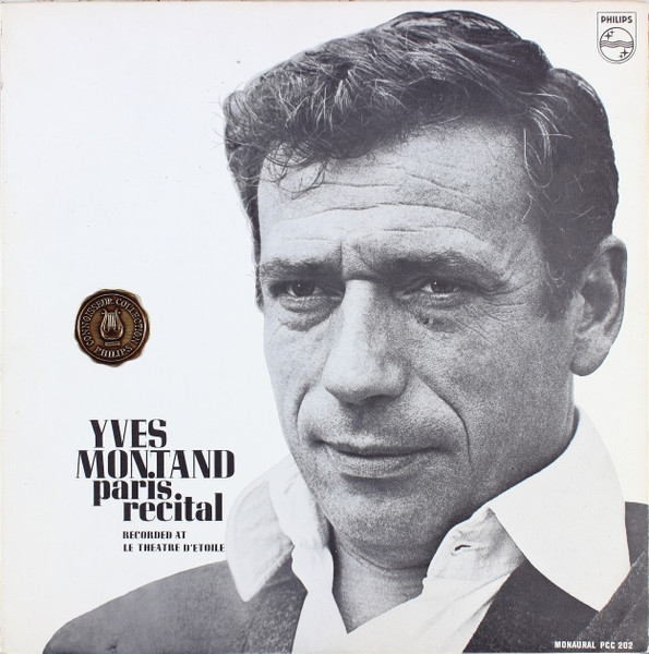Yves Montand — Yves Montand Paris Recital