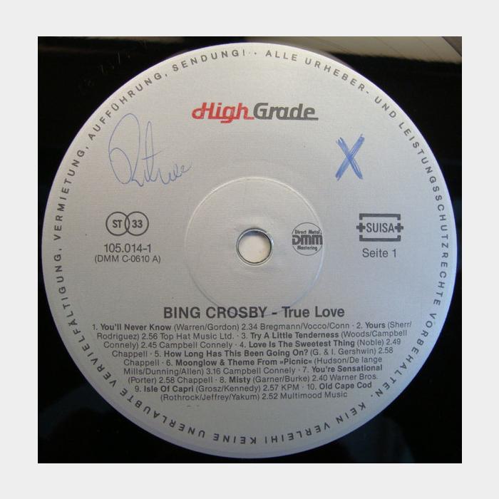 Bing Crosby - True Love (ex+/ex)