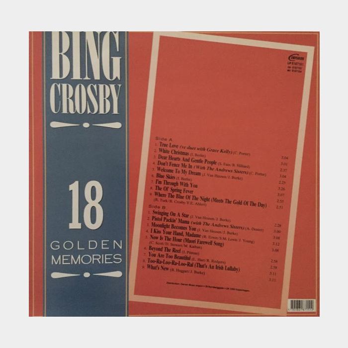 Bing Crosby - 18 Golden Memories (ex+/ex)