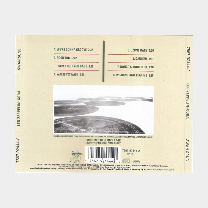 CD Led Zeppelin - Coda