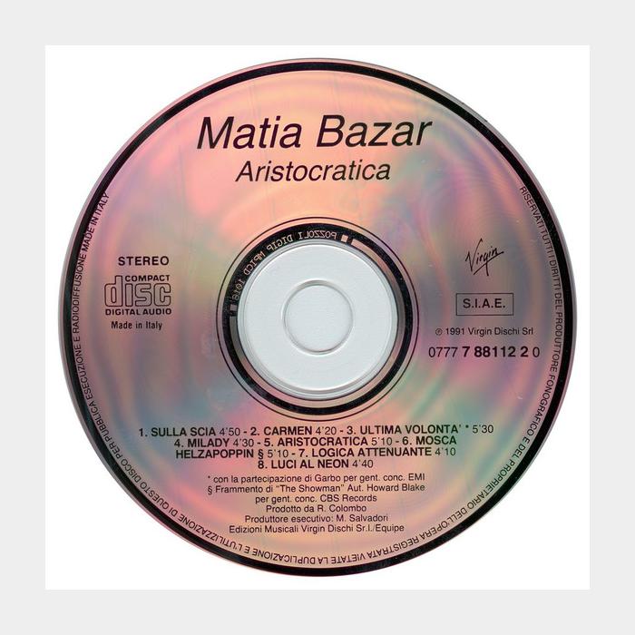 CD Matia Bazar - Aristocratica