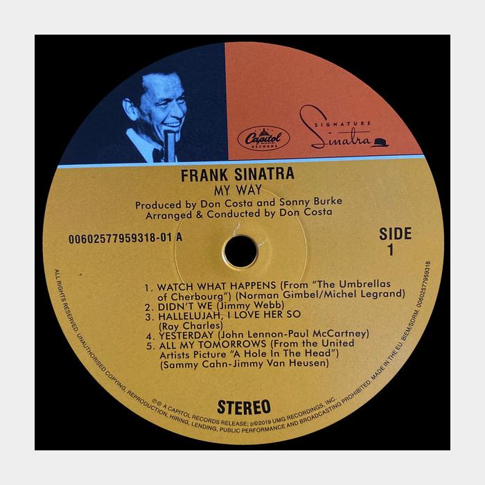 Frank Sinatra - My Way (sealed, 180g)