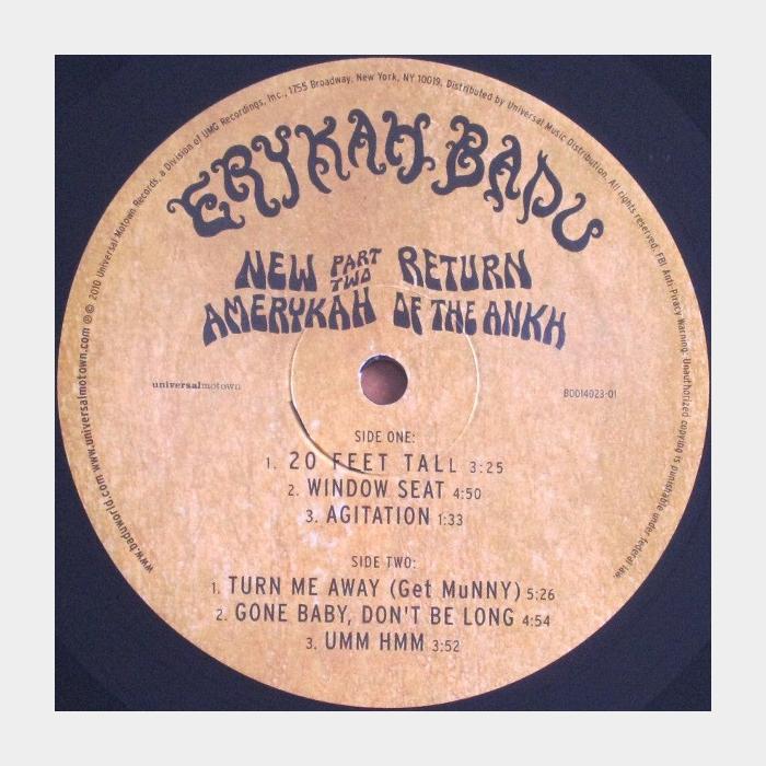 Erykah Badu - New Amerykah: Return Of The Ankh 2LP (sealed, 180g)
