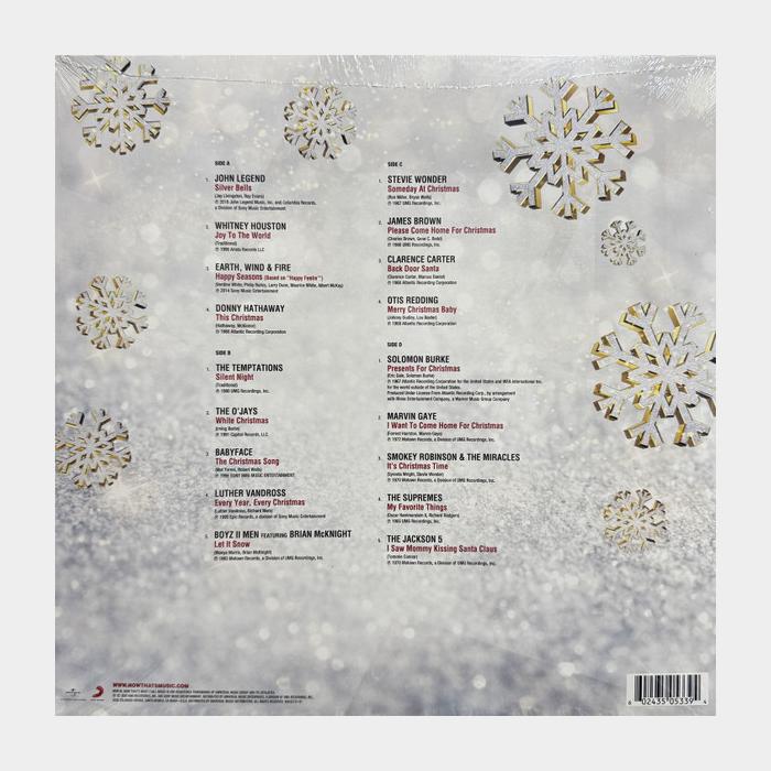 VA - Now That's What I Call R&B Christmas! 2LP (sealed, 180g, Clear LP)