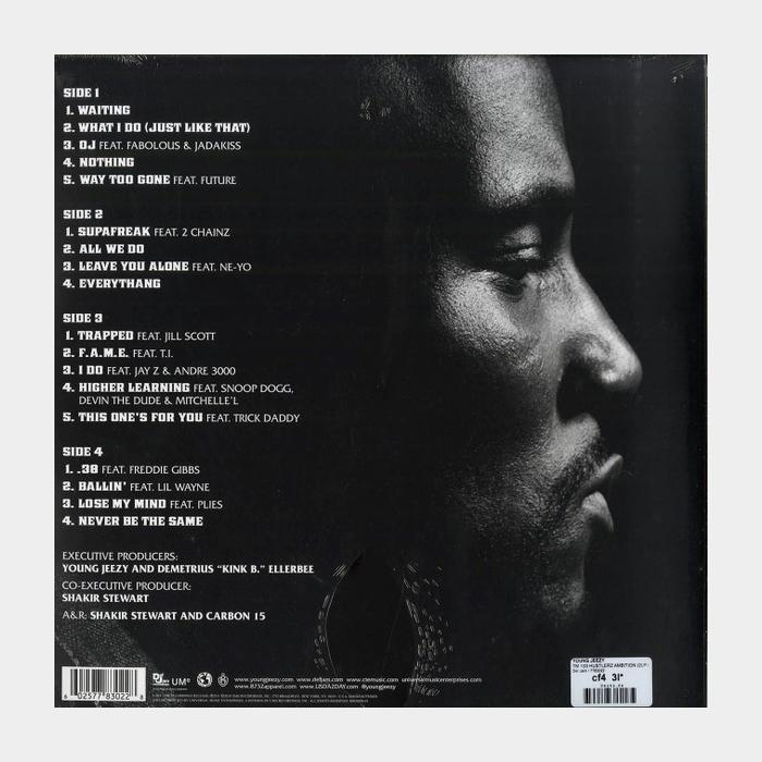 Young Jeezy - TM: 103. Hustlerz Ambition 2LP (sealed, 180g)