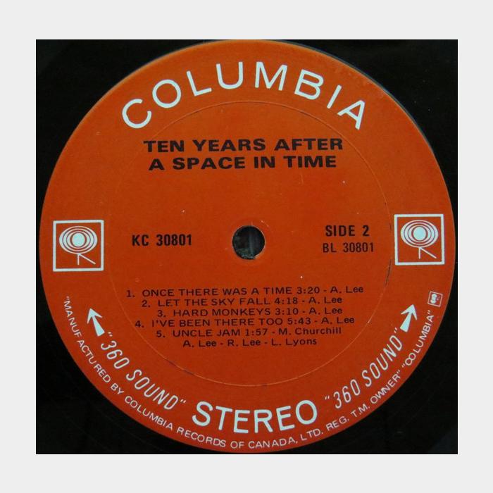 Ten Years After - A Space In Time (ex+/ex)