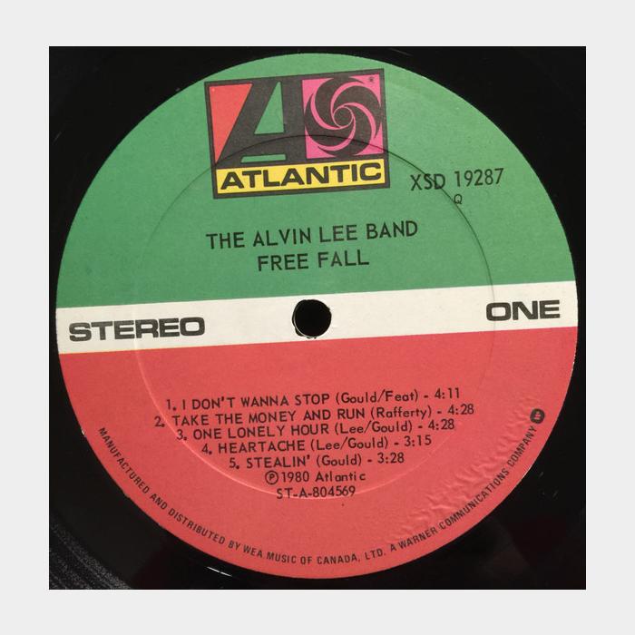 Alvin Lee - Free Fall (ex+/ex)