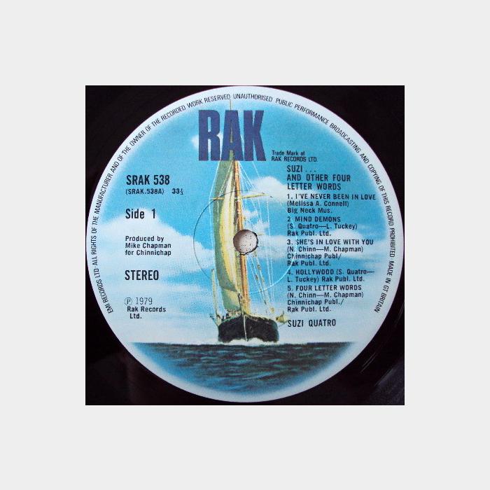 Suzi Quatro - Suzi... And Other Four Letter Words (ex/ex)