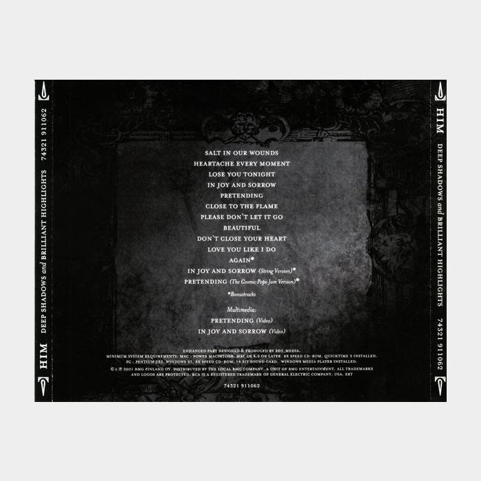CD HIM - Deep Shadows & Brilliant Highlights