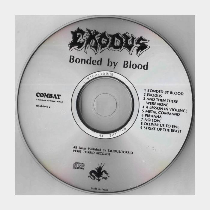 CD Exodus - Bonded By Blood