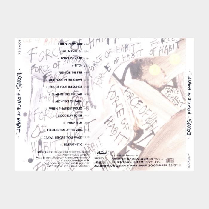 CD Exodus - Force Of Habit