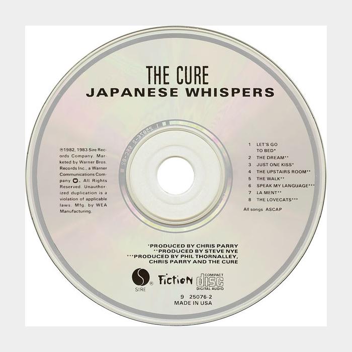CD Cure - Japanese Whispers: The Singles
