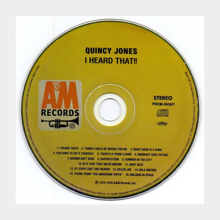 CD Quincy Jones - I Heard That!!