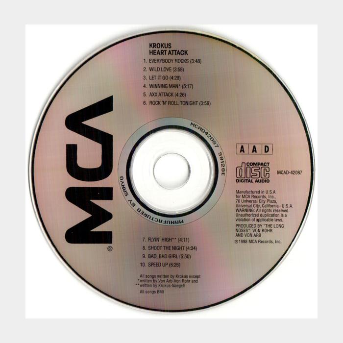 CD Krokus - Heart Attack