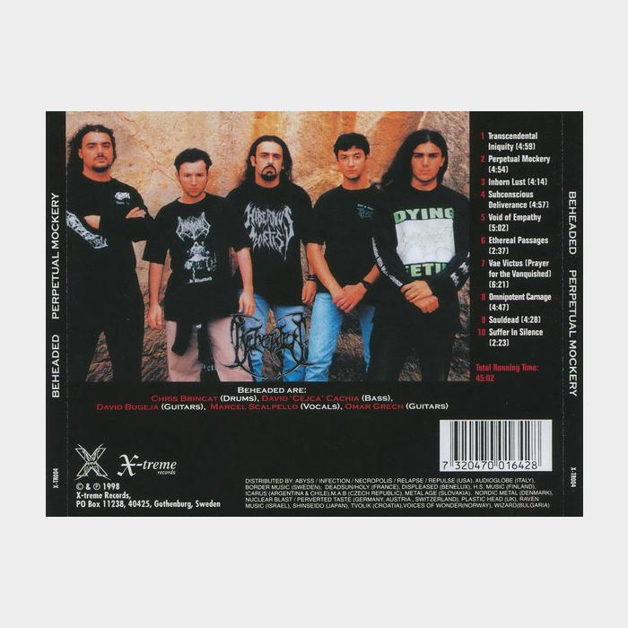CD Beheaded - Perpetual Mockery