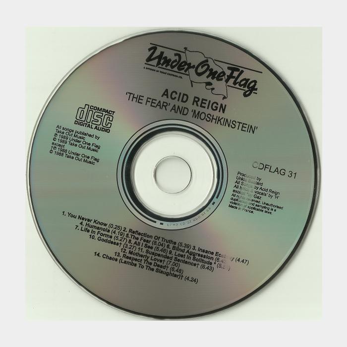 CD Acid Reign - The Fear