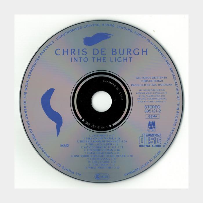 CD Chris De Burgh - Into The Light