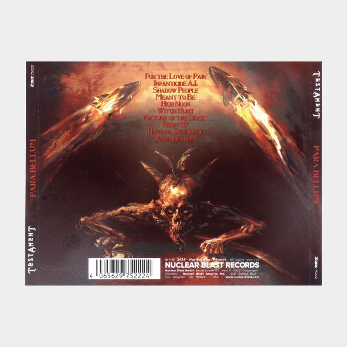 CD Testament - Para Bellum