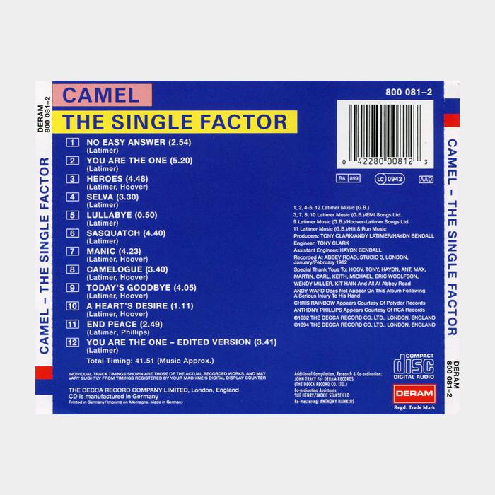 CD Camel - The Single Factor