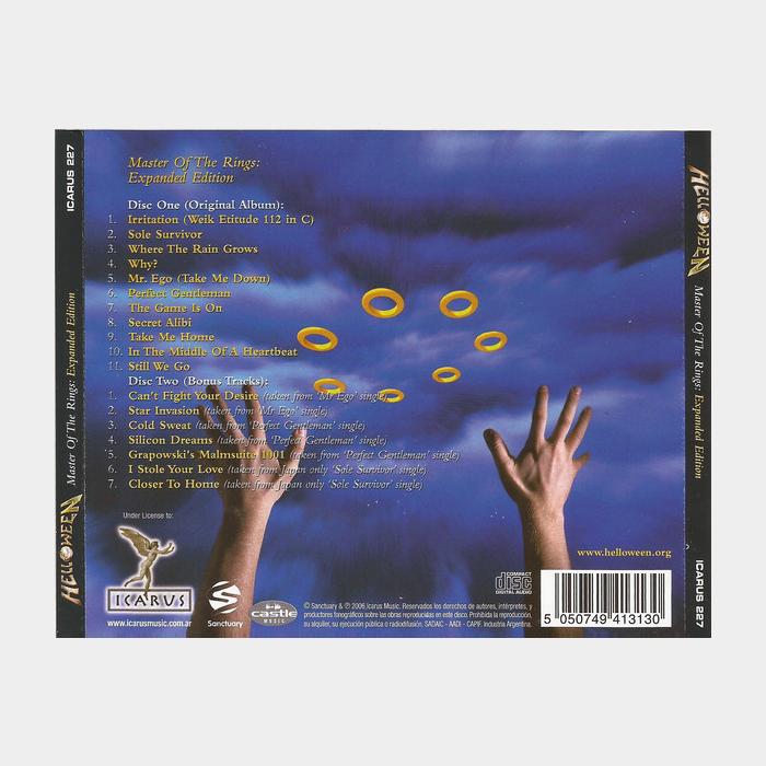 CD Helloween - Master Of The Ring