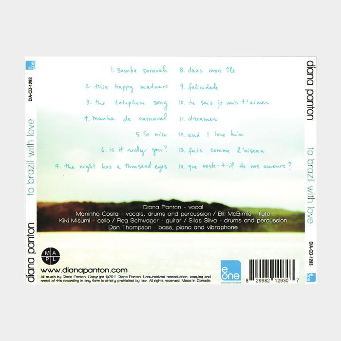 CD Diana Panton - To Brazil With Love