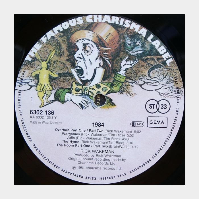 Rick Wakeman - 1984 (ex-/ex-)