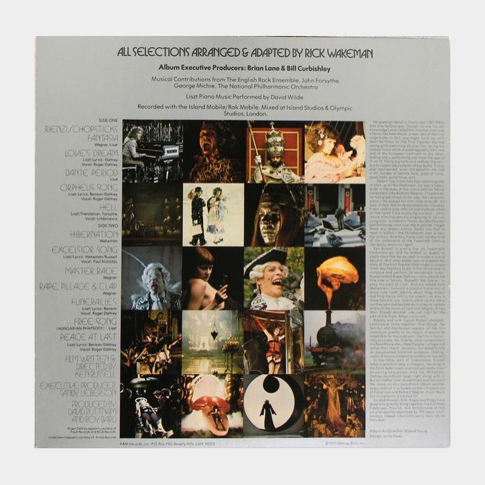 Rick Wakeman - Lisztomania (ex-/vg+)