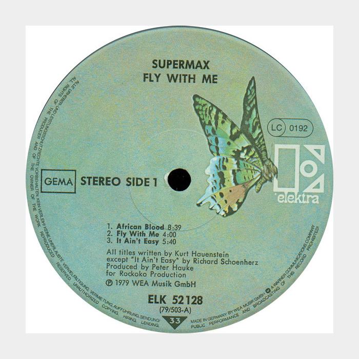 Supermax - Fly With Me (ex+/ex+)