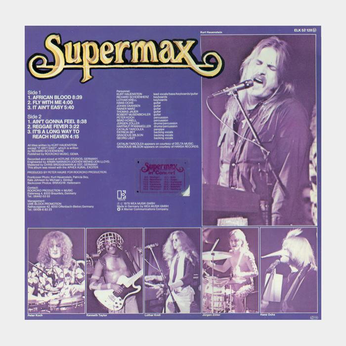 Supermax - Fly With Me (ex+/ex+)